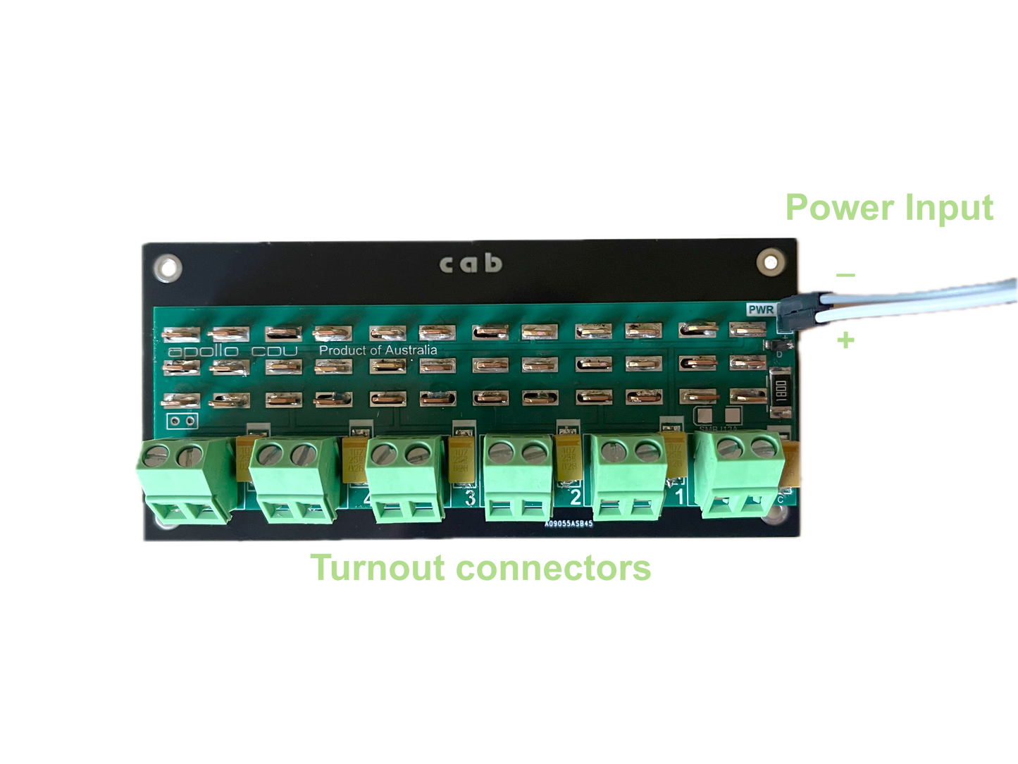 Apollo Duet Kato Turnout Control Panel with CDU