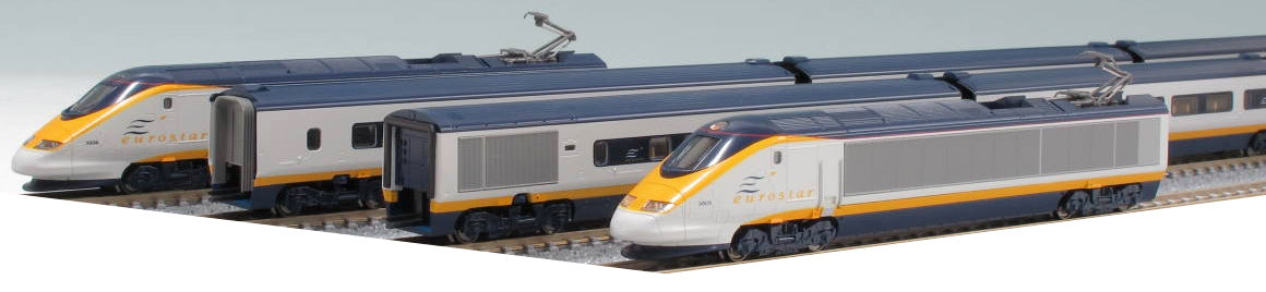 Kato Eurostar - Full 20 Car Set