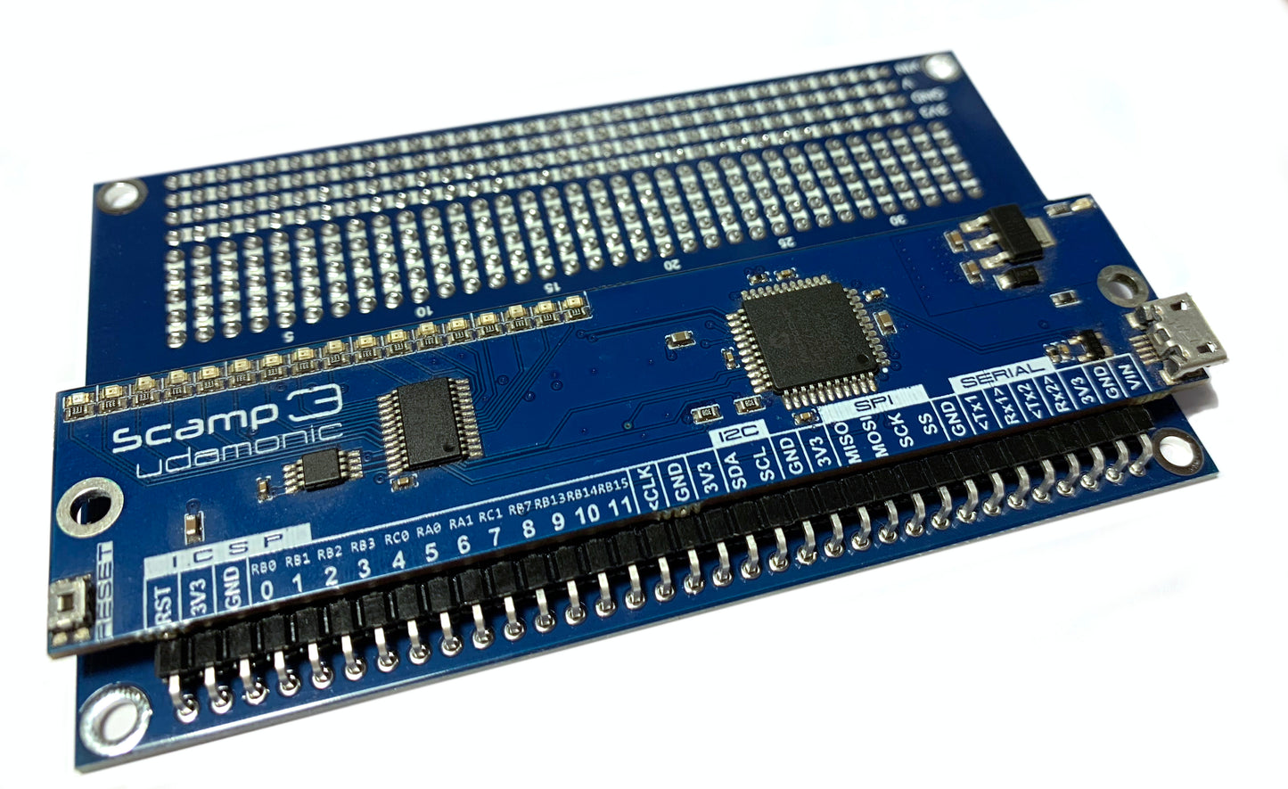 Scamp3 Blue Protoboard